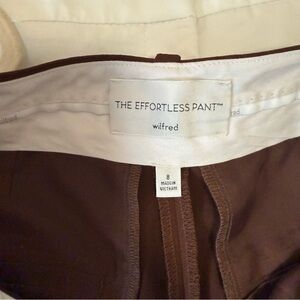 Aritzia Wilfred Brown Effortless Pants